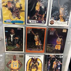 Shaquille O'Neal Basketball Card Lot Of 27 Cards