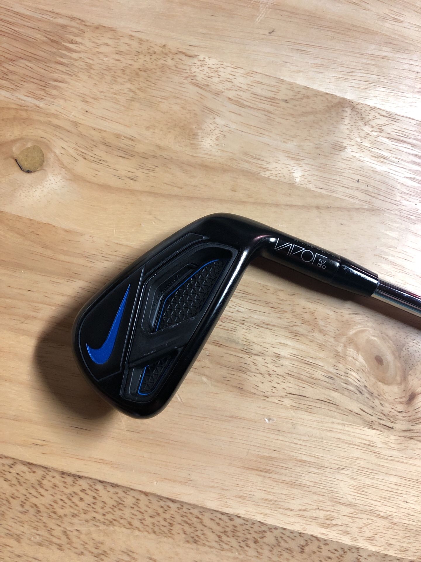 Nike Vapor Fly Pro stiff 6 iron in black finish