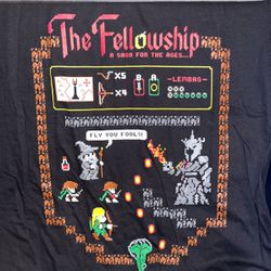 Brand New Lord Of The Rings 8-Bit T-Shirts