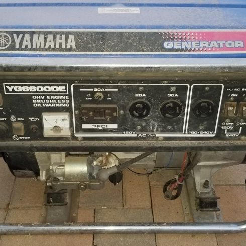 Yamaha 6600 генератор