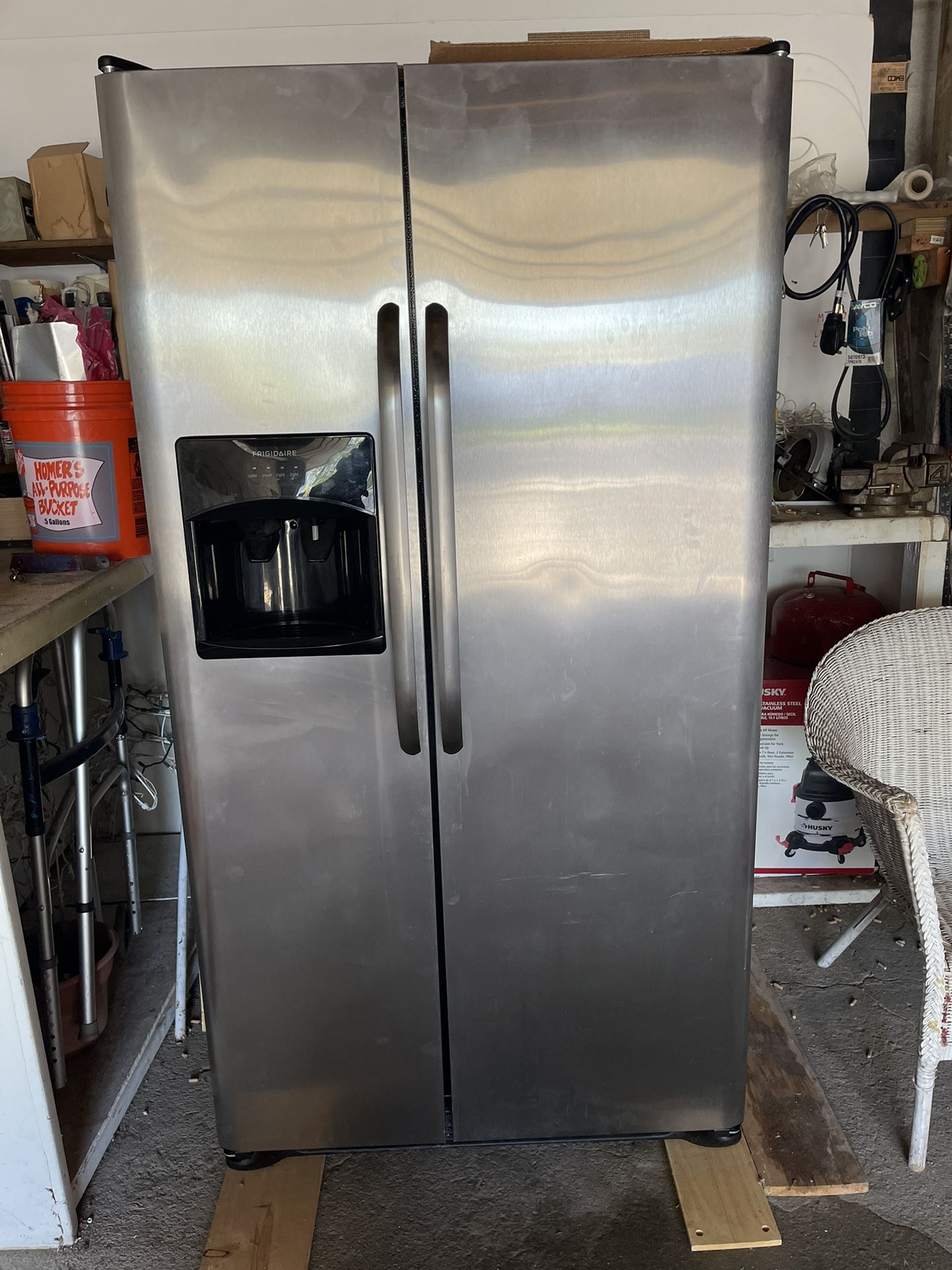  Frigidaire Stainless Steel Refrigerator 