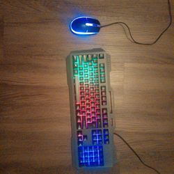 Gaming Keyboard And Mouse 