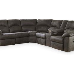 2 Piece Recliner Sectional 