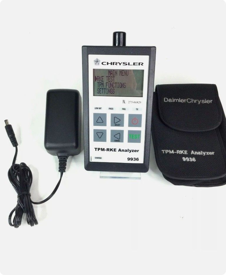 ATEQ Miller Tool Chrysler Jeep TPM/RKE Analyzer Model 9936 Tire Pressure Monitor