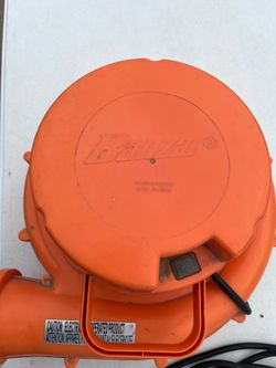 Banzai Electric Air Blower for Inflatables Bounce Orange