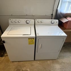 GE Washer and Gas Dryer set