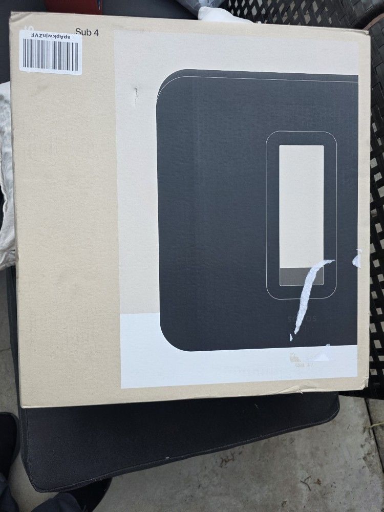 Sonos Sub 4 - Wireless Subwoofer - Black