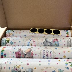 Gender Reveal Confetti Cannon (Blue)