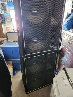 Community CSX-57 Professional PA Speakers - 3 way Loud Speaker