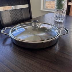 Princess House Stainless Griddle 12"