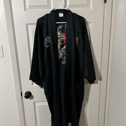 Yukata Robe/ Japanese Robe / Kimono Robe