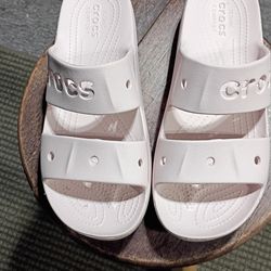 Croc sandals