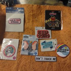 Eight Brand New Iron On Patches Relive The Old Days