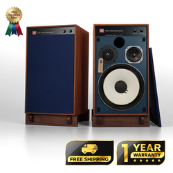 JBL 4312 MKII Vintage 3-Way Studio Monitor Speakers (Pair) - Professionally Restored, 1-Year Warranty