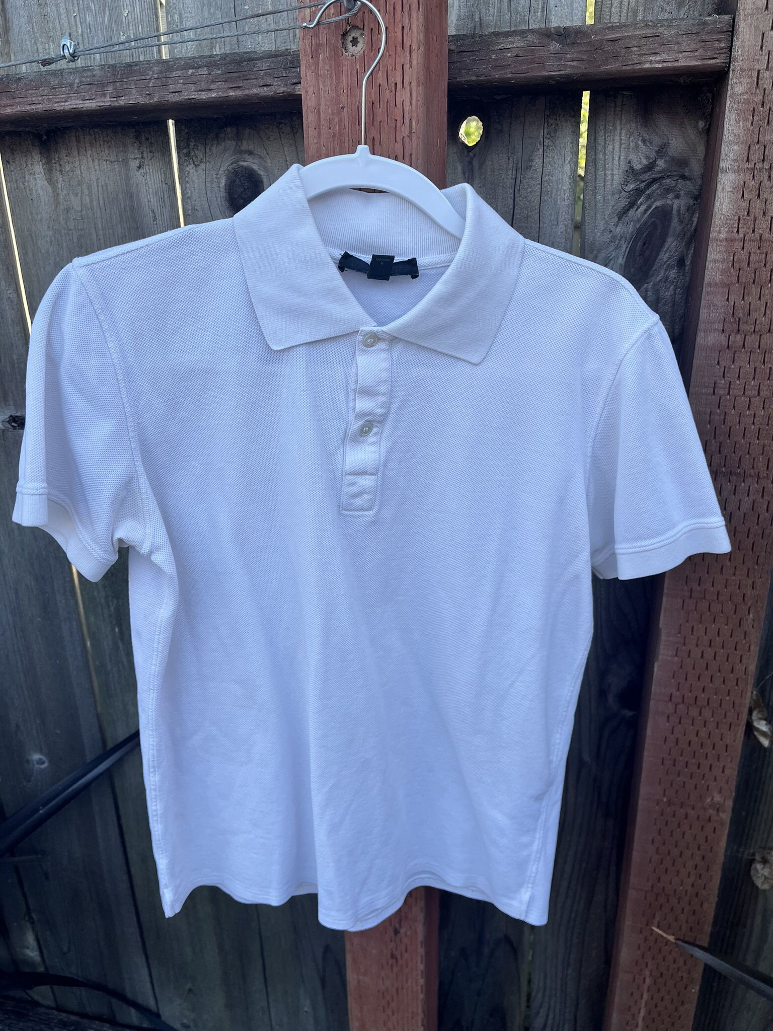Burberry White Polo SM