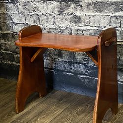 Vintage Wooden Side Table 