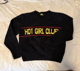 (L) Hot Girl Club Knit Sweater