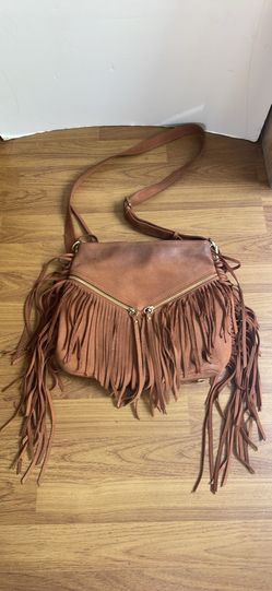Vintage Sorial Bohemian Tassel shoulder bag. Leather good cond. as is pick up deliver.