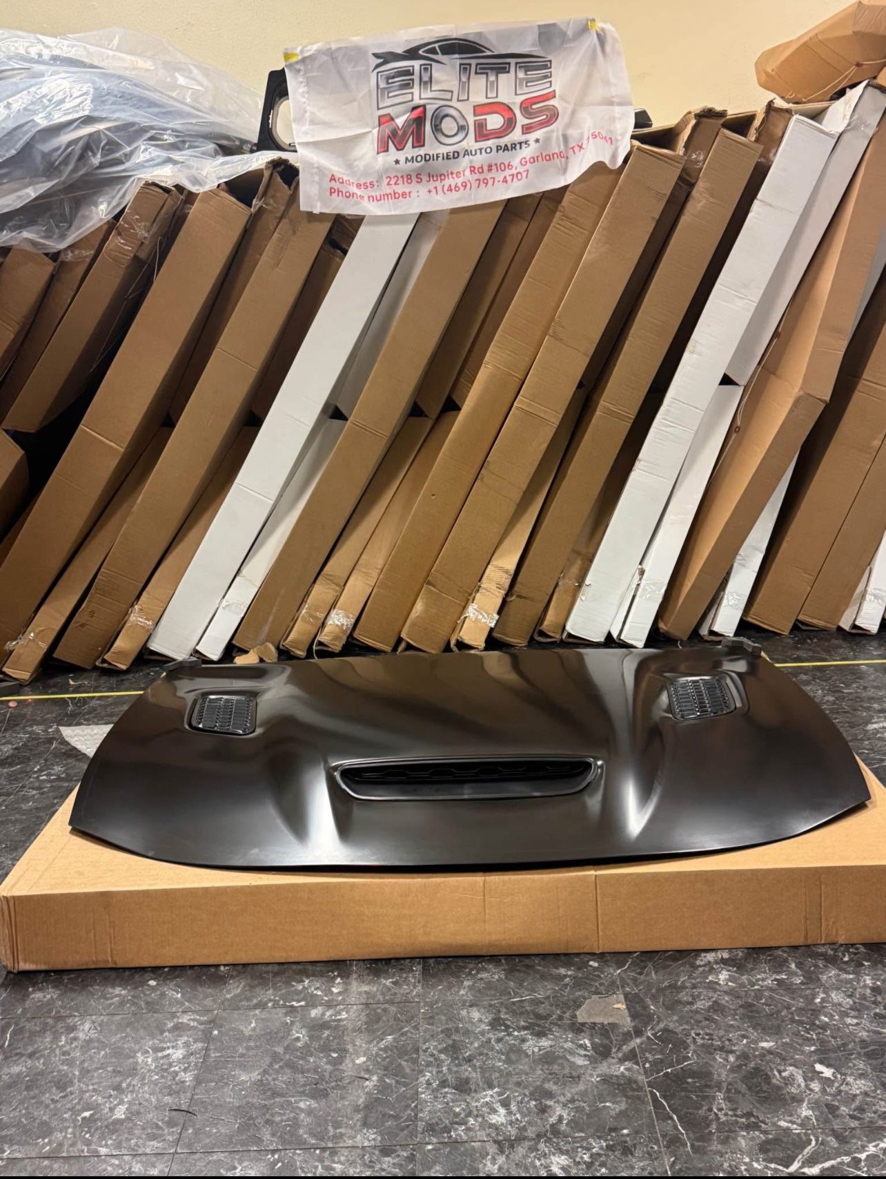 Dodge Charger Hellcat Red Eye Style Hood