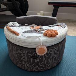 Crate & Barrel kids activity chair 