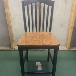 Solid Wood Barstool 