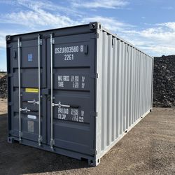 20 FOOT 1-TRIP/NEWER STD 8’6 TALL SHIPPING CONTAINER  