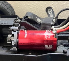Rc car motor tekin redline sc4x  sensored brushless 5.5 motor (5.5T) with a 13t pinion gear  and sensor wire