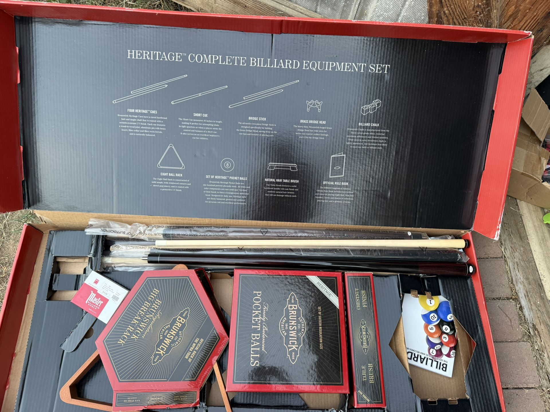 Billiard Heritage Play Package