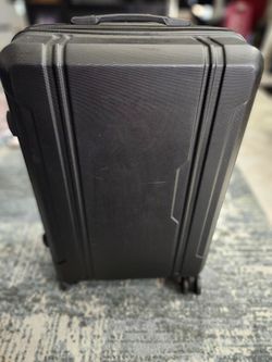 Black Hard Shell Carry-On Spinner Luggage