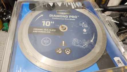 Century 10" Diamond Rim Blade.