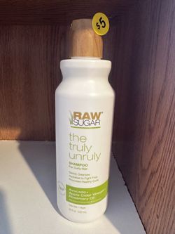 Raw sugar shampoo
