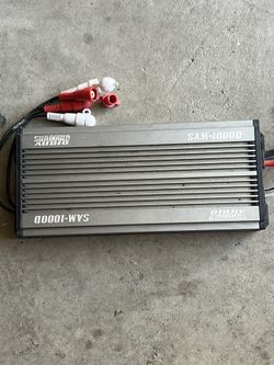 Sundown Audio Amplifier - SAM-1000D - 1000W Amp 