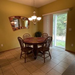 Table & 4 Chairs 