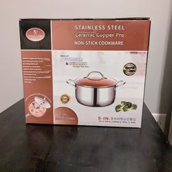 Copper And Titanium Dutch Oven 