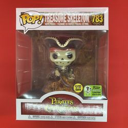 Funko Pop Treasure Skeleton #783 Pirates Of The Caribbean 2021 ECCC 4000PCS