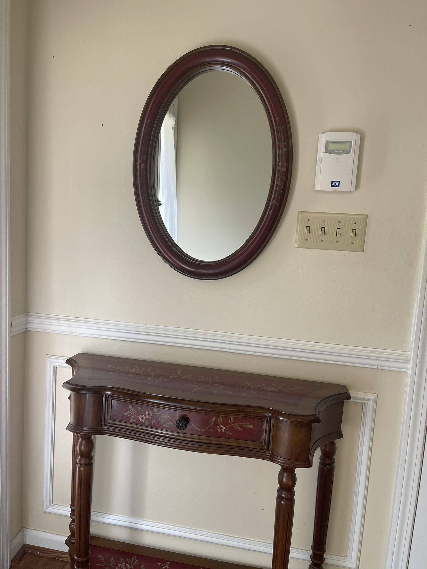 Console Table With Mirror
