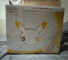 Pokemon TCG 30th Celebrations Elite Trainer Box