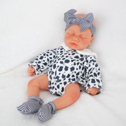 189】Boy 12 Inch, Full Body Silicone Baby Doll, Reborn Baby Dolls Silicone Full Body, Not Vinyl, Posable Newborn, Realistic Baby Doll