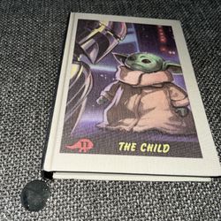 Disney Star Wars The Mandalorian The Child Yoda Journal Diary Notebook New
