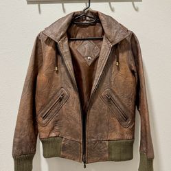 Leather Jacket -size S