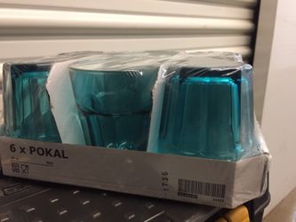 IKEA POKAL 9 oz glasses