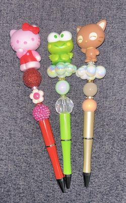 Beaded Pens Hello Kitty 