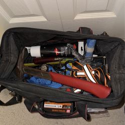 Random Tools With Heavy Duty Bag
