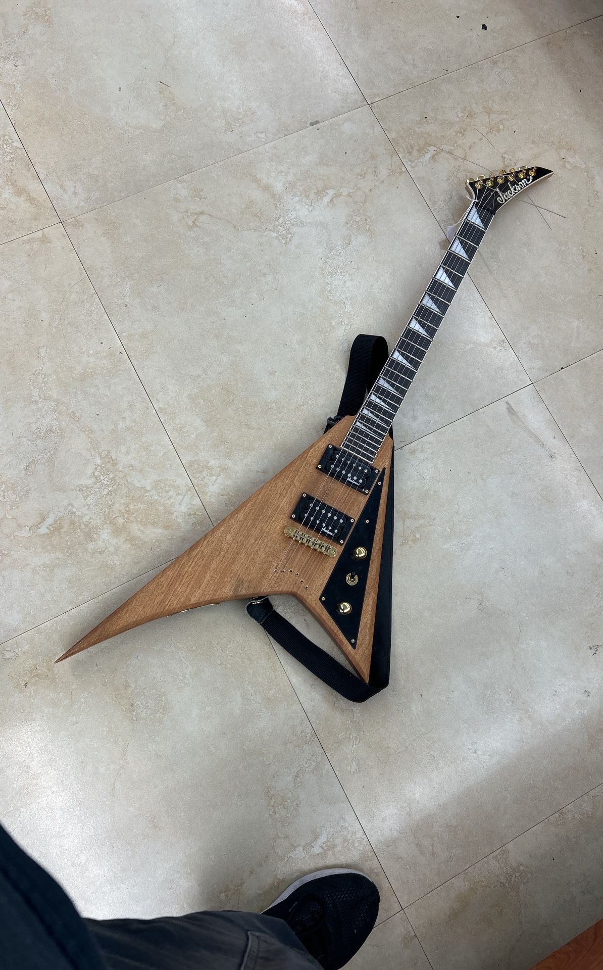 Jackson Flying V  Sexy Guitar, Nice!