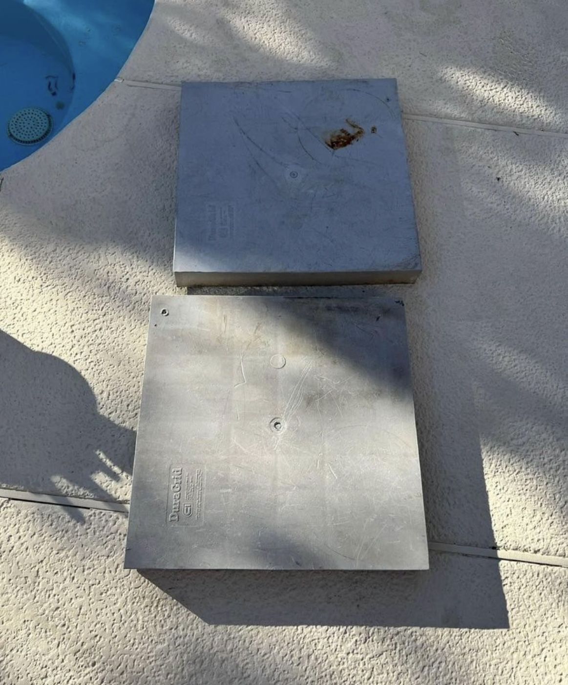 3" DuraGrid Plastic Equipment Pad, 24" x 24" - Air Conditioner Ground / Mounting Pads