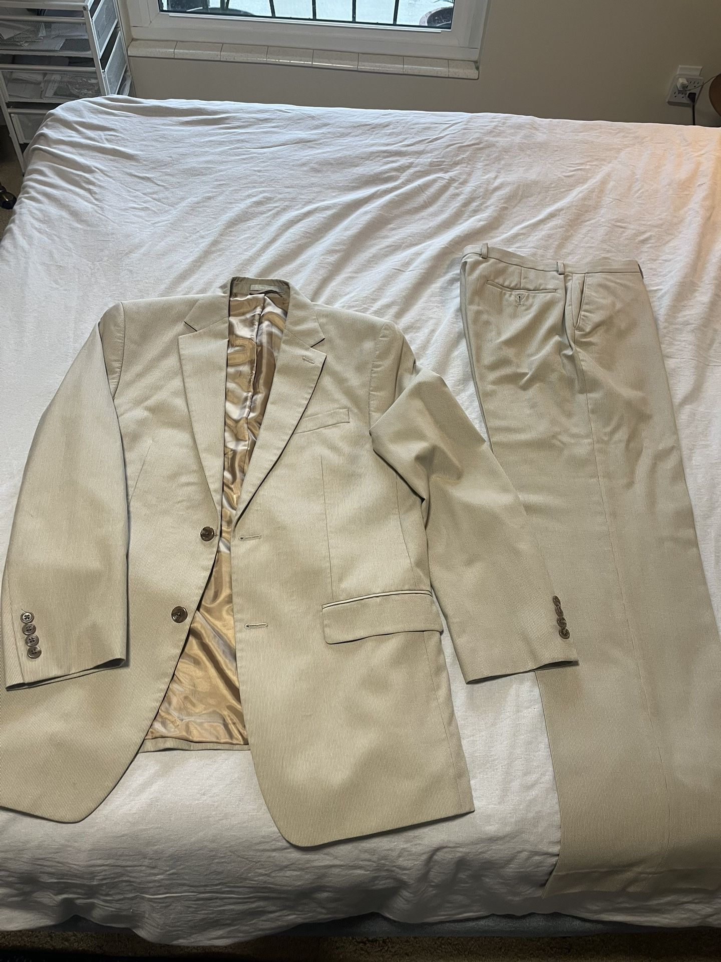 Michael Kors Tan Suit 