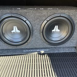 2 10 Inch Speakers Jl Audio 