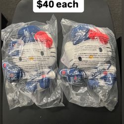 Dodgers Hello Kitty Plushie $40 Each  