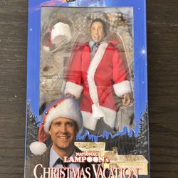 NECA National Lampoon's Christmas Vacation Santa Clark Clothed Figure, 8"