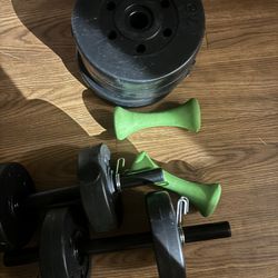 Pleated Weights / Dumbbells